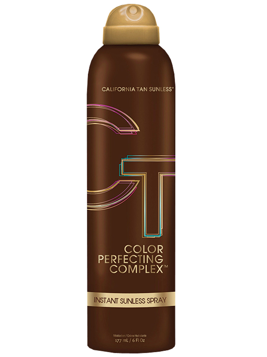 California Tan Спрей для автозагара CPC Instant Sunless Spray, 177 мл72523WD California Tan Спрей для автозагара CPC Instant Sunless Spray, 177 мл72523WDСпрей для автозагара.Описание:Благодаря запатентованной революционной формуле Color Perfecting Complex™ Вы получаете красивый и сексуальный оттенок загара. Отлично ложится на любой тип кожи. Содержит смесь натуральных бронзаторов и ДГА 9%. Поворот крышки на 360? позволяет наносить автозагар даже на самые труднодоступные участки кожи.