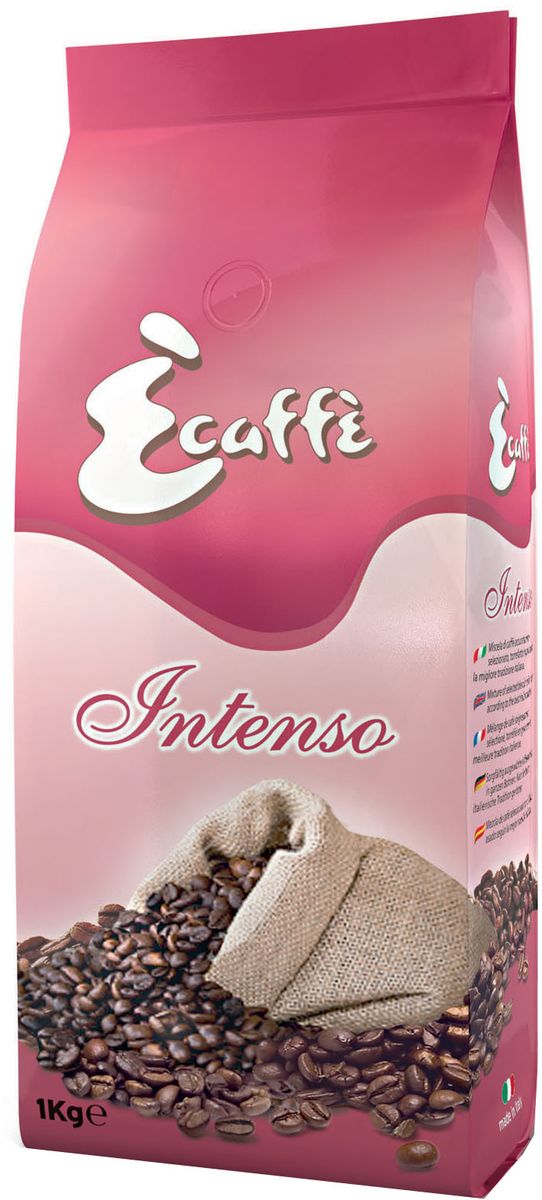 Caffitaly Ecaffe Intenso кофе в зернах, 1 кг (с клапаном дегазации)0120710 Caffitaly Ecaffe Intenso кофе в зернах, 1 кг (с клапаном дегазации)0120710Смесь южноамериканской Арабики, дополненная индийской Робустой, которая придает яркий оттенок и индивидуальность. Кофе, приготовленный из смеси INTENSO обладает полным бархатным вкусом. Идеально подходит для утреннего кофе и после еды. Благодаря низкому содержанию кофеина кофе можно наслаждаться каждый день. Кофе упакован в пакеты с клапаном дегазации, что обеспечивает сохранность вкусовых и ароматических свойств зерен в течение всего срока годности. Состав: 70% Арабика, 30% Робуста. Крепость: 8/10. Количество: 1 кг. Срок годности: 18 мес. Регион: Бразилия, Индия, Колумбия. Страна производства: Италия