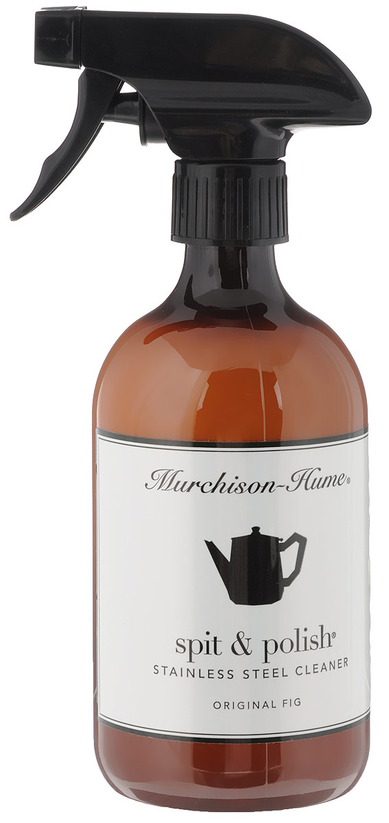Средство Murchison-Hume Spit and Polish, для чистки изделий из нержавеющей стали, 500 мл391602 Средство Murchison-Hume Spit and Polish, для чистки изделий из нержавеющей стали, 500 мл391602Murchison-Hume Spit and Polish - это уникальное чистящее средство для изделий из хрома и нержавеющей стали. Средство позволяет быстро справляться с жирными пятнами и отпечатками пальцев, защищая металлические поверхности от окисления.Применение: нанесите средство на металлическую поверхность и отполируйте ее при помощи сухой чистой тряпки. Вытирайте поверхность до полного высыхания, чтобы получить идеальный результат.Состав: коллоидный сурфактант на основе органических растений (вода, сахарный тростник, кокосовое масло), легкая отдушка на основе натуральных эфирных масел.Товар сертифицирован.