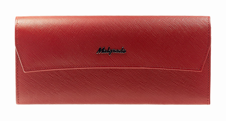 Кошелек женский Malgrado, цвет: красный. 75504-13801DBM8434-58AE Кошелек женский Malgrado, цвет: красный. 75504-13801DBM8434-58AEЭлегантный кошелек Malgrado изготовлен из высококачественной натуральной кожи с декоративным фактурным тиснением, оформлен металлической фурнитурой с символикой бренда.Изделие содержит одно отделение, закрывающееся клапаном на кнопку. Внутри расположены: три отделения для купюр, карман для мелочи на застежке-молнии, два кармана для мелких документов, три кармашка для визиток и кредитных карт. Снаружи, на задней стороне кошелька, расположен открытый карман. Изделие упаковано в фирменную металлическую коробку.Стильный кошелек не оставит равнодушной ни одну представительницу прекрасной половины человечества.