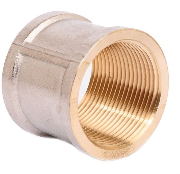 Муфта U-Tec, с фаской, 1/2BL505 Муфта U-Tec, с фаской, 1/2BL505Муфта U-Tec прошла все необходимые испытания и по праву может считаться надежной! Применяется для водоснабжения и отопления. Корпус выполнен из никелированной латуни.Изделие застраховано полисом страхования ответственности качества товаров, что придает дополнительную уверенность покупателям. Присоединительный размер: 1/2.