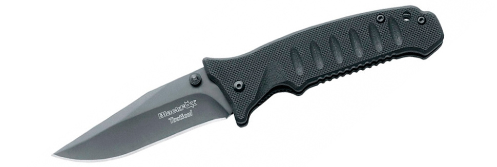 Нож Fox Black Fox Tactical, цвет: черный, длина клинка 7,5 см. OF/BF-114 TOF/BF-114 T Нож Fox Black Fox Tactical, цвет: черный, длина клинка 7,5 см. OF/BF-114 TOF/BF-114 TВы давно находитесь в поиске такого тактического ножа, который был бы не только прочным, износостойким и функциональным, но еще и доступным по своей цене?Сделайте свой выбор в пользу модели Black Fox Tactical, OF/BF-114 T. Легкий, но исключительно острый и качественный, он непременно вам понравится.Клинок изготовлен из нержавеющей стали 440С твердостью 55-56 HRC, стойкой к внешним неблагоприятным воздействиям.Рукоять анатомической формы изготовлена из прочного пластика.Нож оборудован системами блокировки и открывания одной рукой, что делает его весьма удобным и безопасным.Общая длина ножа: 17 см.Длина клинка: 7,5 см.Толщина клинка: 2,5 мм.