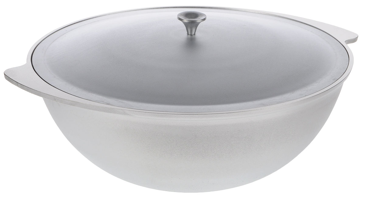 Казан Kukmara с крышкой, 12 л115510 Казан Kukmara с крышкой, 12 л115510Казан Kukmara, изготовленный из литого алюминия, оснащен крышкой. Благодаря толстым стенкам тепло равномерно распределяется по всей поверхности и долго сохраняется.Казан идеально подходит для приготовления восточного плова, овощей, риса, тушеной баранины, лагмана, в казане делают голубцы и фаршированные перцы, жаркое, мясо с овощами и многие другие блюда.Казан снабжен короткими литыми ручками.Подходит для газовых, электрических и стеклокерамических плит. Не подходит для индукционных плит. Диаметр казана: 42 см.Ширина казана (с учетом ручек): 48 см.Высота стенки казана: 16 см.