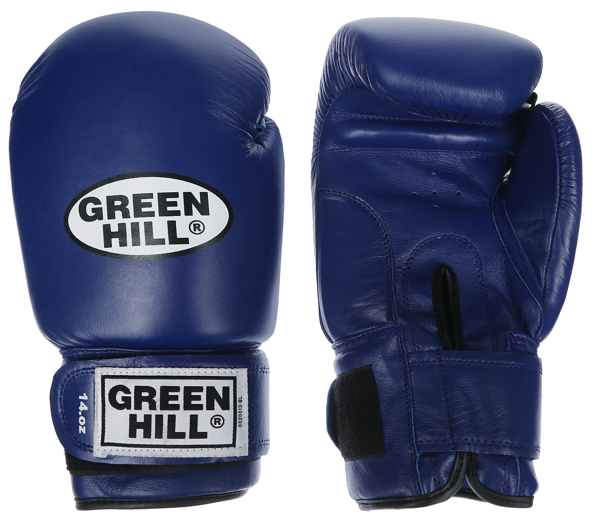Перчатки боксерские Green Hill Super Star, цвет: синий, белый. Вес 12 унций. BGS-1213сBGPS-2012 Перчатки боксерские Green Hill Super Star, цвет: синий, белый. Вес 12 унций. BGS-1213сBGPS-2012Боксерские перчатки Green Hill Super Star предназначены для использования профессионалами. Подойдут для спаррингов и соревнований. Верх выполнен из натуральной кожи, наполнитель - из вспененного полимера. Отверстие в области ладони позволяет создать максимально комфортный терморежим во время занятий. Манжет на липучке способствует быстрому и удобному надеванию перчаток, плотно фиксирует перчатки на руке.