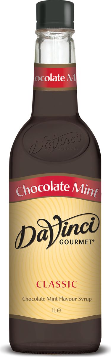 DaVinci Мята и шоколад сироп, 1 л0120710 DaVinci Мята и шоколад сироп, 1 л0120710Сироп Da Vinci - освежающая и приятная добавка к бодрящему напитку. Изготавливается из натурального сырья и не содержит вредных веществ. Сироп Да Винчи освежит вкус бодрящего напитка и придаст силы на весь день. В аромате тонкие ноты шоколада и яркая перечная мята, четкий вкус мятной конфеты.