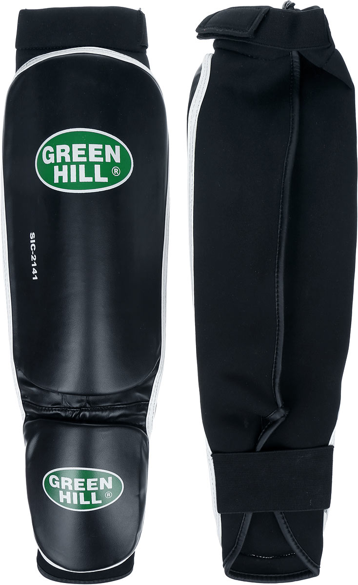 Защита голени и стопы Green Hill Cover, цвет: черный, белый. Размер S. SIС-2141SIB-0014 Защита голени и стопы Green Hill Cover, цвет: черный, белый. Размер S. SIС-2141SIB-0014Защита голени и стопы Green Hill Cover с наполнителем, выполненным из полипропилена, необходима при занятиях спортом для защиты пальцев и суставов от вывихов, ушибов и прочих повреждений. Накладки выполнены из высококачественной искусственной кожи. Они прочно фиксируются за счет эластичной ленты и липучек.Длина голени: 27 см.Ширина голени: 15 см.Длина стопы: 14 см.Ширина стопы: 11,5 см.