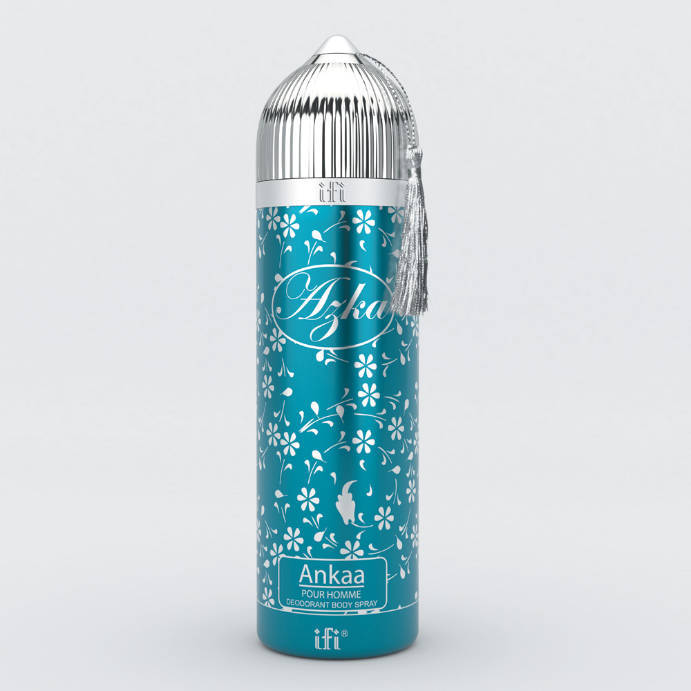 Дезодорант Azka Anikaa мужской DEO 200 мл.FS-00897 Дезодорант Azka Anikaa мужской DEO 200 мл.FS-00897Ankaa дезодорант-спрей для тела - элегантный фужерный, свежий и классический аромат для мужчин со страстью к красоте. Духи, легко и ненавязчиво выражают непреодолимую мужественность и элегантность, можно использовать каждый день, в любую погоду и тогда когда вам этого хочется.Верхние ноты:лаванда, мандарин, мята, тмин, анисНоты «сердца»:кориандр, бразильский палисандрБазовые ноты:лабданум, сандаловое дерево,пачули, дубовый мох