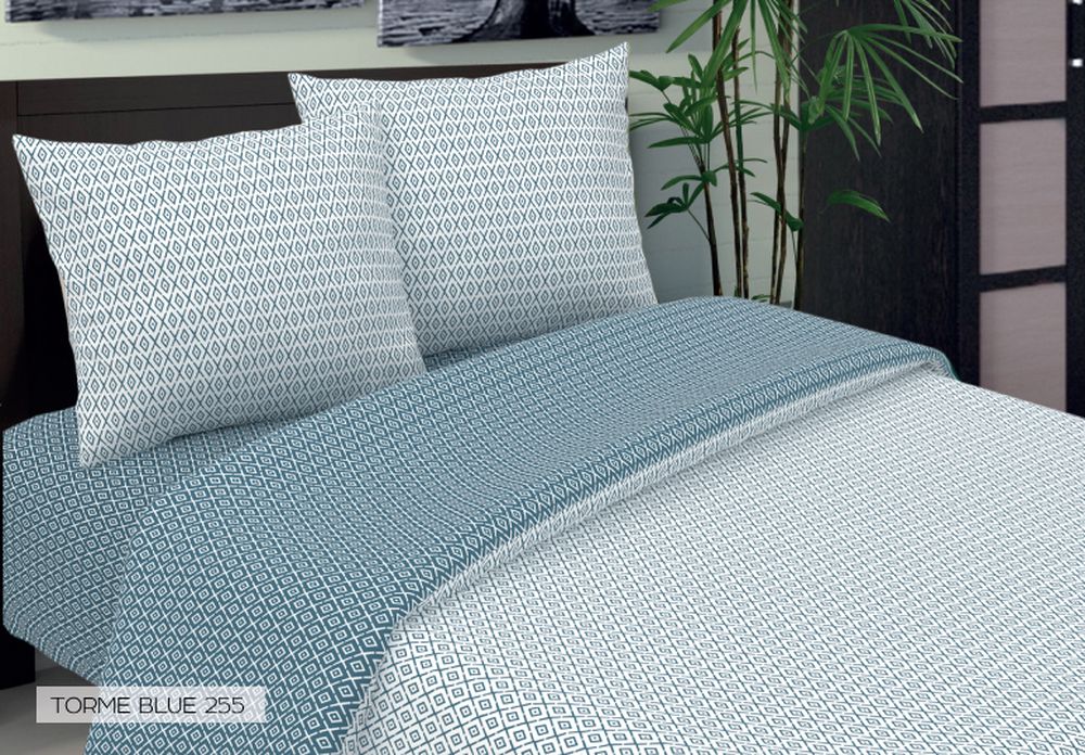 Комплект белья Seta Torme, 1,5-спальный, наволочки 50x70, цвет: голубойRC-100BWC Комплект белья Seta Torme, 1,5-спальный, наволочки 50x70, цвет: голубойRC-100BWCБязевое бельё выдерживает «бесконечное» число стирок, к тому же стоит сравнительно недорого.Лучшее соотношение цены, качества ткани и современных дизайнов.Всегда хит сезона и лидер продаж. Изготовлено из 100 % хлопка.