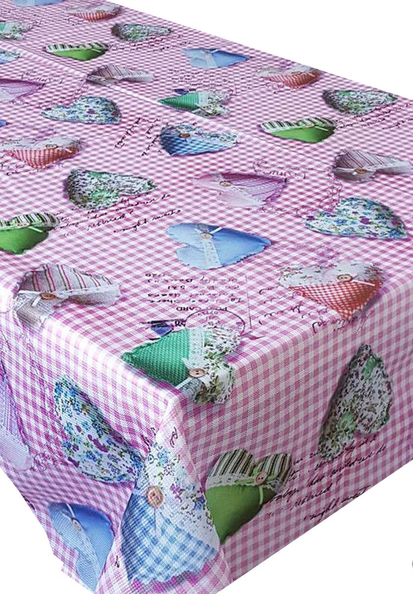 Скатерть Ambesonne Разноцветные сердца на розовом фоне, прямоугольная, 150 x 220 смVT-1520(SR) Скатерть Ambesonne Разноцветные сердца на розовом фоне, прямоугольная, 150 x 220 смVT-1520(SR)Великолепная скатерть Ambesonne, выполненная из полиэстера, создаст атмосферу уюта и домашнего тепла в интерьере вашей кухни.В современном мире кухня - это не просто помещение для приготовления и приема пищи. Это особое место, где собирается вся семья и царит душевная атмосфера.