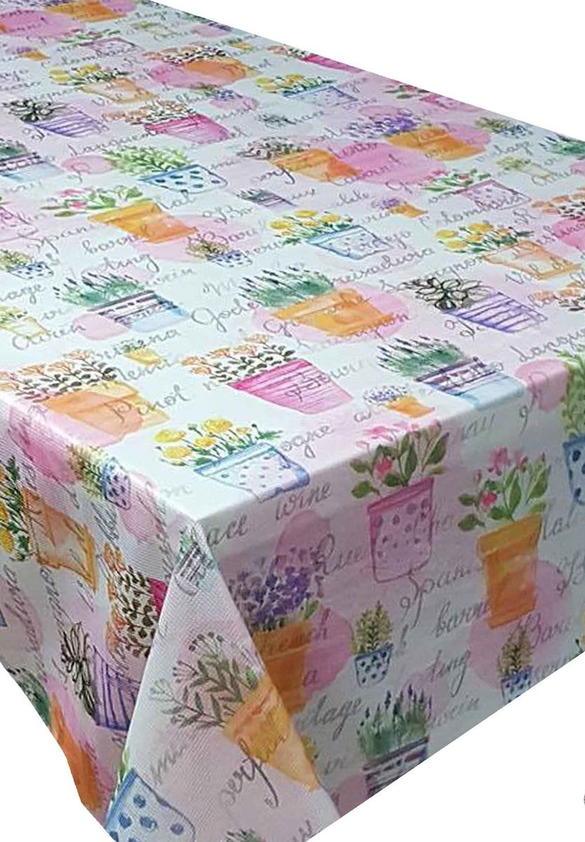 Скатерть Ambesonne Цветочный горшки, квадратная, 150 x 150 см10.01.06.0144 Скатерть Ambesonne Цветочный горшки, квадратная, 150 x 150 см10.01.06.0144Великолепная скатерть Ambesonne, выполненная из полиэстера, создаст атмосферу уюта и домашнего тепла в интерьере вашей кухни.В современном мире кухня - это не просто помещение для приготовления и приема пищи. Это особое место, где собирается вся семья и царит душевная атмосфера.