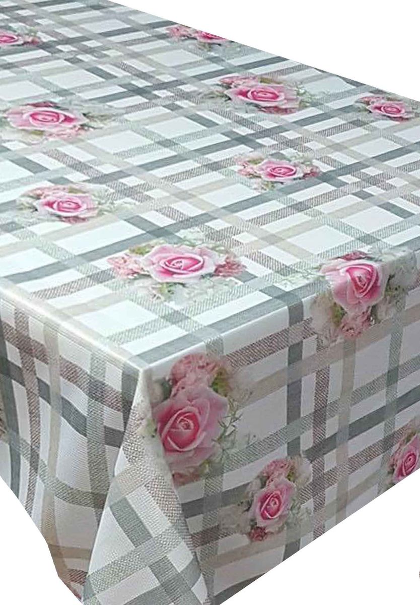 Скатерть Ambesonne Розы на клетчатом фоне, прямоугольная, 110 x 150 см. BD1862_AVT-1520(SR) Скатерть Ambesonne Розы на клетчатом фоне, прямоугольная, 110 x 150 см. BD1862_AVT-1520(SR)Великолепная скатерть Ambesonne, выполненная из полиэстера, создаст атмосферу уюта и домашнего тепла в интерьере вашей кухни.В современном мире кухня - это не просто помещение для приготовления и приема пищи. Это особое место, где собирается вся семья и царит душевная атмосфера.