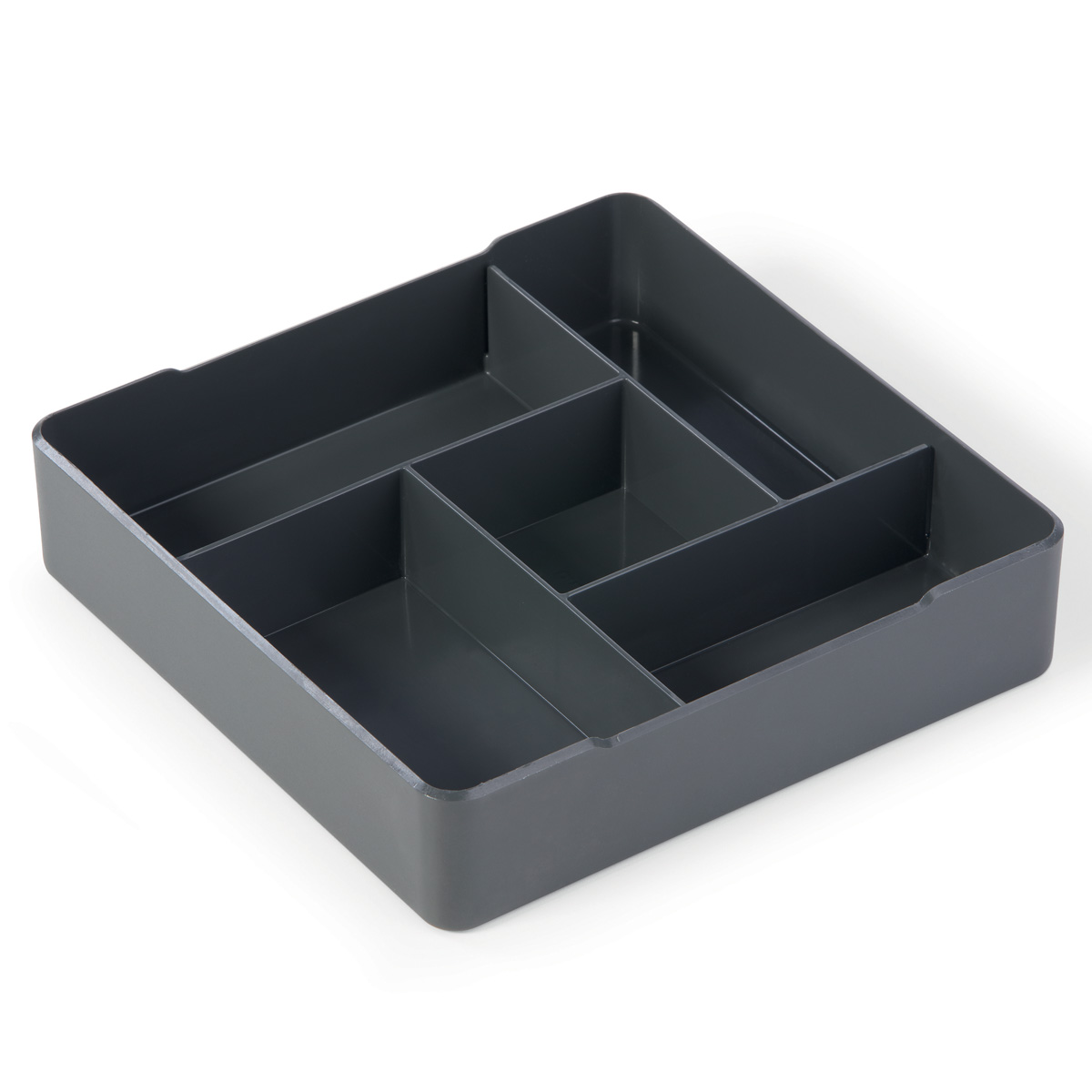 Лоток-сортировщик Durable Coffee Point, 21 x 21 x 4,8 смRG-D31S Лоток-сортировщик Durable Coffee Point, 21 x 21 x 4,8 смRG-D31SКвадратный лоток для сервировки из высококачественного пластика. Благодаря наличию нескольких отделений отлично подходит для хранения и подачи чайных и кофейных принадлежностей: порционного сахара, молока в капсулах, шоколадных батончиков и т.д. Имеет отделение для мини-контейнера для мелкого мусора COFFEE POINT BIN. Прекрасно интегрируется в бокс COFFEE POINT. - безопасен для продуктов питания- пригоден для мытья в посудомоечной машине- выполнен из высококачественного пластика (ABS)- наличие отделений для чайных и кофейных принадлежностей