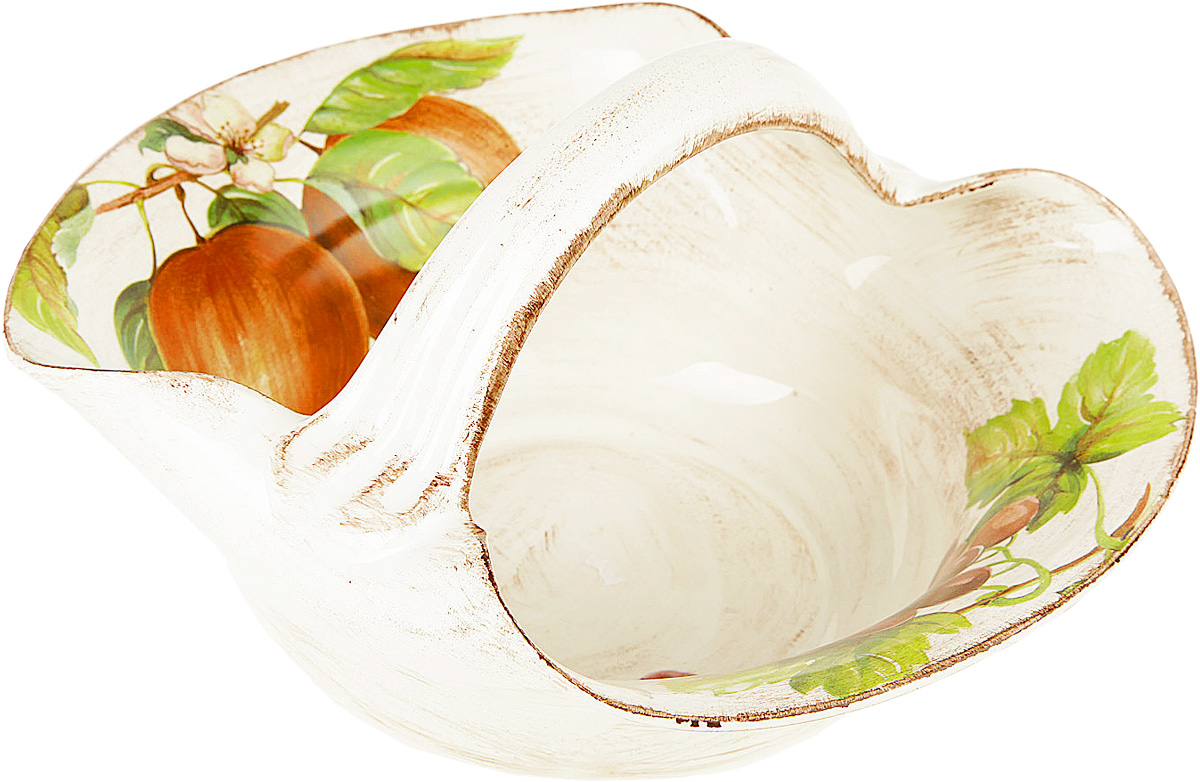 Корзинка Sestesi, с ручкой, 29 х 24 х 17 смVT-1520(SR) Корзинка Sestesi, с ручкой, 29 х 24 х 17 смVT-1520(SR)Создание компании, претендующей на мировую популярность, требует наличия определенной изюминки. Фирма Lavorazione Ceramiche Sestesi (LCS) – популярный производитель, известный своими первоклассными изделиями из керамики. Дизайнеры компании разрабатывают разнообразные декоры в современном и классическом стилях, ориентируясь на новомодные тенденции.Изделия снабжены подарочными упаковками, поэтому могут быть преподнесены в качестве подарка к любому торжеству. Собрав набор из различных предметов, вы сможете организовать прекрасный и, что особенно важно, функциональный презент молодоженам, новоселам или просто сделать приятный сюрприз для близкого человека.Прекрасные декоры, ручная роспись, превосходное качество и регулярное обновление коллекций позволило итальянской компании Lavorazione Ceramiche Sestesi достаточно быстро выйти на мировой уровень. Сегодня ее изделия известны далеко за рубежом. Роскошная керамика LCS по вкусу ценителям изысканной посуды, выполненной в флорентийском стиле.