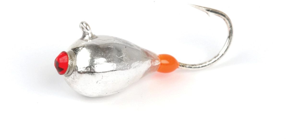 Мормышка вольфрамовая Finnex Капля с ушком Swarovski, 0,5 г, 5 шт. K3- SAG+43252 Мормышка вольфрамовая Finnex Капля с ушком Swarovski, 0,5 г, 5 шт. K3- SAG+43252Мормышка Капля с ушком Swarovski изготовлена из вольфрама и оснащена крючком Hayabusa. Главное достоинство вольфрамовой мормышки - большой вес при малом объеме. Эта особенность дает большие преимущества при ловле, так как позволяет быстро погрузить приманку на требуемую глубину и лучше чувствовать игру мормышки. За счет небольшого лобового сопротивления приманка не только быстро оказывается на нужной глубине, но и предоставляет возможность ведения действительной активной игры.