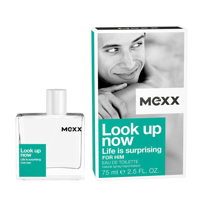Mexx Look Up Now Man Туалетная вода 75мл80284338 Mexx Look Up Now Man Туалетная вода 75мл80284338Mexx Look up now для него - сочетание нот озона и зелёной груши в аромате Mexx Look up now для него вдохновляет на новые свершения и даёт возможность посмотреть на жизнь в городе по-новому! Сердечные ноты листьев пачули и водных цветов отражают энергию ноВерхняя нота: Груша, Зеленые ноты.Средняя нота: Цветочные ноты, Ландыш, Пачули, Роса, Акватические ноты.Шлейф: Амбра, Кедр, Мускус.Сочетание нот озона и зелёной груши вдохновляет на новые свершения и даёт возможность посмотреть на жизнь в городе по-новому.Дневной и вечерний аромат.