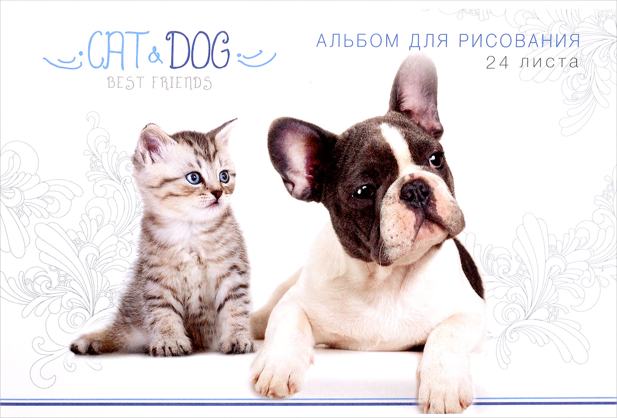 ArtSpace Альбом для рисования Питомцы Best Friends 24 листаА24ф_3793 ArtSpace Альбом для рисования Питомцы Best Friends 24 листаА24ф_3793Альбом для рисования ArtSpace Питомцы. Best Friends порадует маленького художника и вдохновит его на творчество.Альбом изготовлен из белоснежной бумаги с яркой обложкой из картона.Внутренний блок альбома, соединенный двумя металлическими скрепками, состоит из 24 листов. Высокое качество бумаги позволяет рисовать в альбоме карандашами, фломастерами, акварельными и гуашевыми красками.