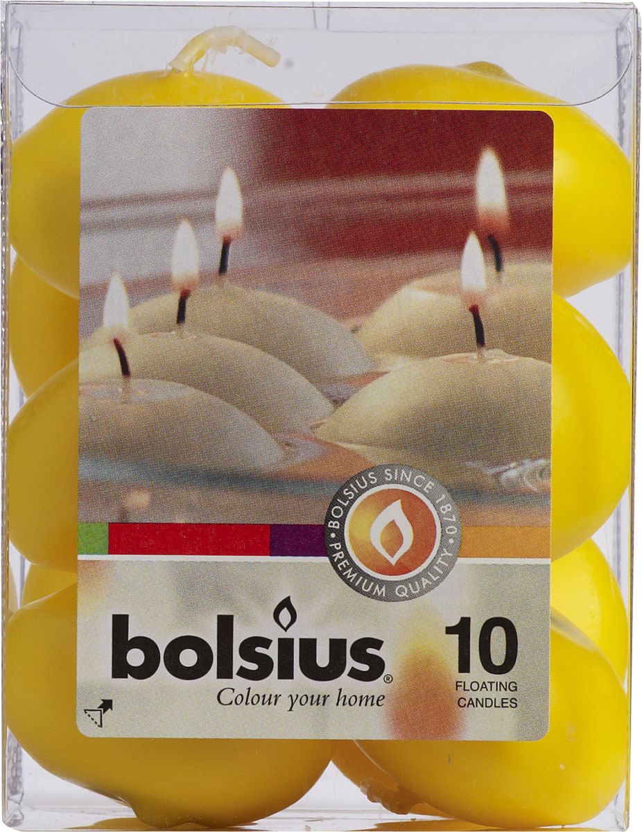 Набор декоративных свечей Bolsius, цвет: желтый, 10 штFS-80299 Набор декоративных свечей Bolsius, цвет: желтый, 10 штFS-80299Набор Bolsius состоит из 10 декоративных свечей, изготовленных из парафина. Такие свечи создадут атмосферу таинственности и загадочности и наполнят ваш дом волшебством и ощущением праздника. Хороший сувенир для друзей и близких.