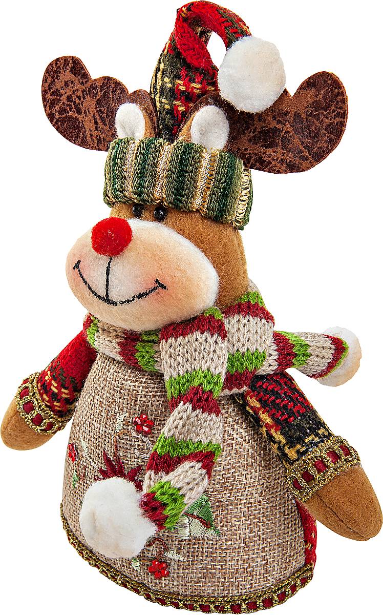 Мягкая игрушка Mister Christmas ОленьRSP-202S Мягкая игрушка Mister Christmas ОленьRSP-202SТрудно представить новый год без новогодних игрушек. Mister Christmas представляет коллекцию новогодних игрушек, в ассортимент которой входят как мягкие игрушки с образами классических новогодних героев - Дед Мороз, Снеговик, так и подушки, электромеханические игрушки, рождественские носки для подарков и многое другое. Новогодняяигрушка Mister Christmas Олень станет приятным подарком как для детей, так и для взрослых.