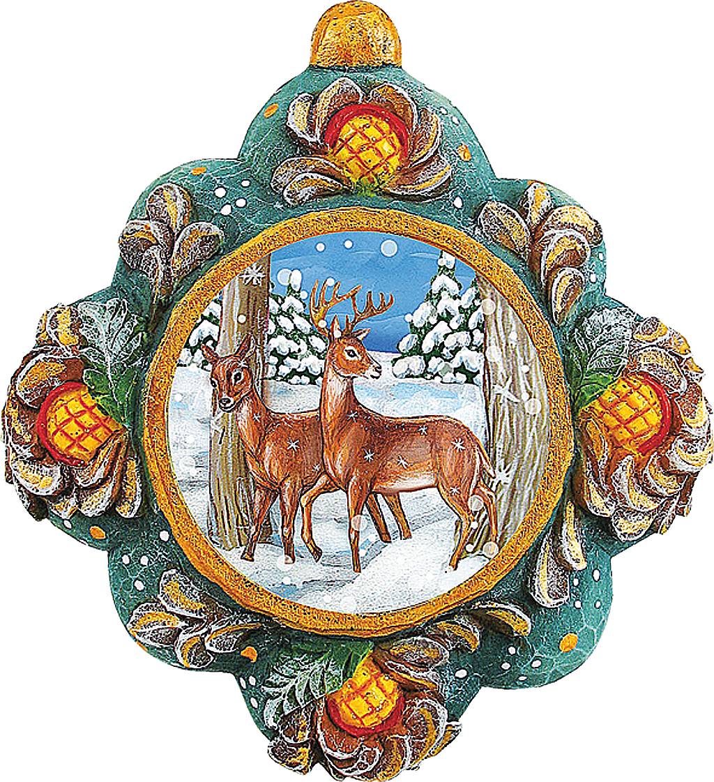 Украшение новогоднее подвесное Mister Christmas Олени, коллекционное, высота 10 смNLED-454-9W-BK Украшение новогоднее подвесное Mister Christmas Олени, коллекционное, высота 10 смNLED-454-9W-BKКоллекционное украшение Mister Christmas Олени прекрасно подойдет для праздничного декора вашего дома. Изделие выполнено из полистоуна и оснащено креплением для подвешивания на елку. Новогодние украшения несут в себе волшебство и красоту праздника. Они помогут вам украсить дом к предстоящим праздникам и оживить интерьер. Создайте в доме атмосферу тепла, веселья и радости, украшая его всей семьей.Кроме того, такая игрушка станет приятным подарком, который надолго сохранит память этого волшебного времени года.Высота украшения: 10 см.
