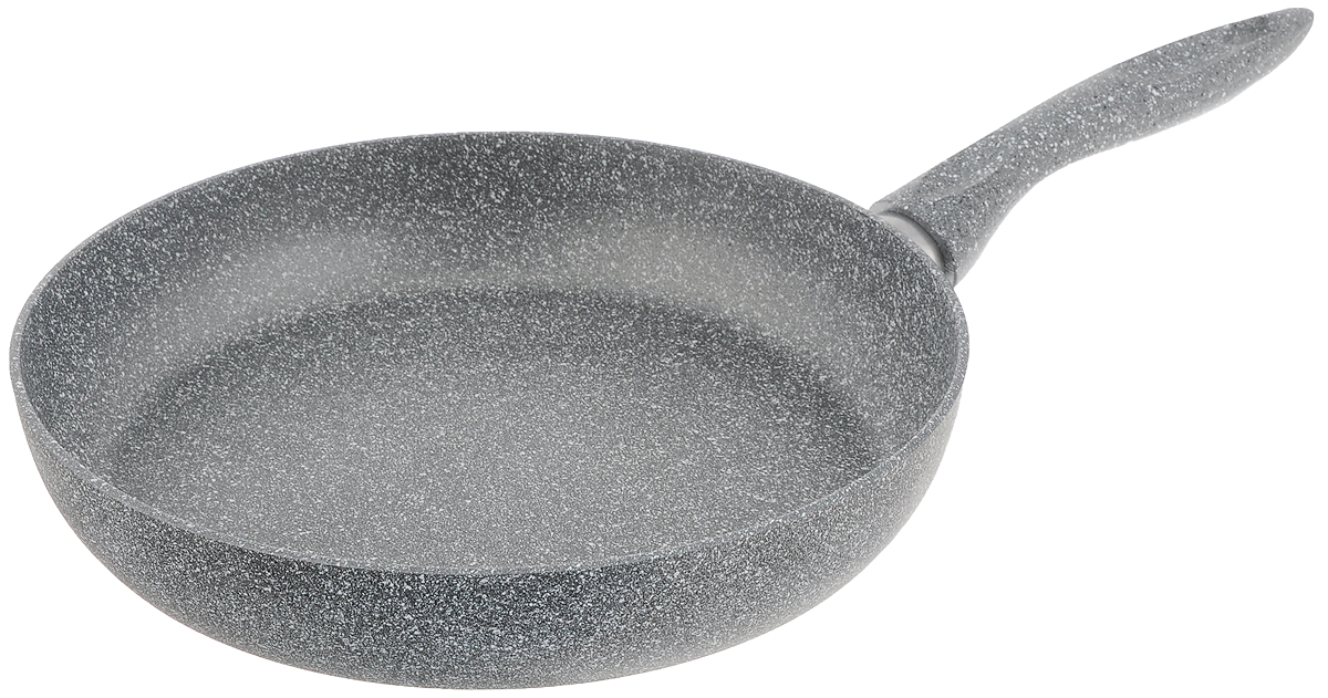 Сковорода Scovo Stone Pan, с мраморным покрытием. Диаметр 28 см94672 Сковорода Scovo Stone Pan, с мраморным покрытием. Диаметр 28 см94672Сковорода Scovo Stone Pan создана из алюминия, который обладает не только превосходными теплораспределительными свойствами, но и устойчивостью к деформации даже при интенсивном использовании. Усиленное антипригарное покрытие Quantum2 с эффектом мрамора не содержит PFOA и абсолютно безопасно для здоровья. Толщина дна и высота бортов сковороды оптимальны для разных способов приготовления.Сковорода оснащена пластиковой ручкой, благодаря чему она удобно уместится в руке и не выскользнет.Сковорода подходит для газовых, электрических и стеклокерамических плит. Также ее можно мыть в посудомоечной машине. Диаметр сковороды: 28 см. Высота стенки: 5,5 см.