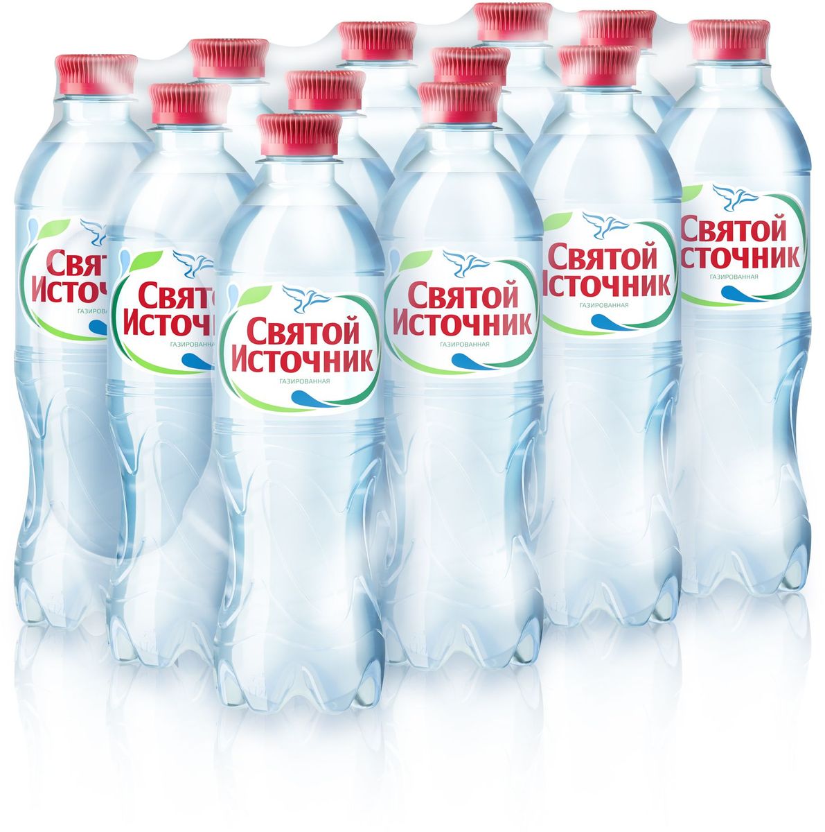 Святой Источник вода природная питьевая газированная, 12 шт по 0,5 л0120710 Святой Источник вода природная питьевая газированная, 12 шт по 0,5 л0120710Святой Источник - это природная питьевая вода, которая добывается из артезианских скважин, расположенных в заповедных местах российской природы. Тщательный подход к выбору источников позволяет использовать щадящие, современные методы фильтрации, которые не меняют природную структуру воды. Это позволяет сохранить в воде Святой Источник оптимальное содержание солей и микроэлементов, сохраняя всю пользу для человека.
