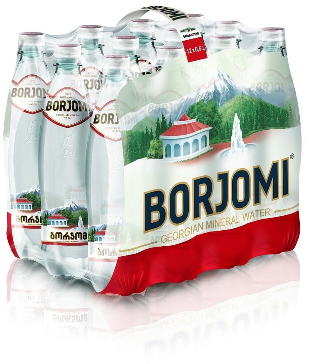 Вода Borjomi природная гидрокарбонатно-натриевая минеральная, 12 шт по 0,5 л0120710 Вода Borjomi природная гидрокарбонатно-натриевая минеральная, 12 шт по 0,5 л0120710Borjomi - природная гидрокарбонатно-натриевая минеральная вода с минерализацией 5,0-7,5 г/л. Рожденная в недрах Кавказских гор, она бьет из земли горячим ключом в долине Боржоми, на территории крупнейшего в Европе Грузинского Национального парка Боржоми-Харагаули. Благодаря уникальному комплексу минералов вулканического происхождения, эта природная минеральная вода действует как душ изнутри и прекрасно очищает организм. Зарождаясь на глубине 8000 м и поднимаясь сквозь слои вулканических пород, вода Borjomi насыщается природной композицией из более чем 60 полезных минералов. Разлито на месте добычи из Боржомского месторождения минеральных вод (скв.№25Э,41р). Показания по лечебному применению: болезни пищевода, хронический гастритс нормальной и повышенной секреторной функцией желудка, язвенная болезньжелудка и двенадцатиперстной кишки, болезни кишечника, болезни печени,желчного пузыря и желчевыводящих путей, болезни поджелудочной железы,нарушение органов пищеварения после оперативных вмешательств по поводуязвенной болезни желудка, постхолецистэктомические синдромы, болезниобмена веществ: сахарный диабет, ожирение, болезни мочевыводящих путей.При вышеуказанных заболеваниях применяется только вне фазы обострения.