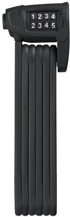 Велозамок Abus Bordo Combo Lite 6150/85, цвет: черный517990_ABUS Велозамок Abus Bordo Combo Lite 6150/85, цвет: черный517990_ABUSКомпактный складной велозамок Abus Bordo изготовлен из закаленной стали с мягким покрытием для предотвращения повреждения лакокрасочного покрытия велосипеда. Такой замок - отличная вещь для сохранности вашего велосипеда. На замке устанавливается индивидуальный цифровой код на четырех колесиках прокрутки.Степень защиты: 6 из 15. Диаметр стержня: 5 мм.Окружность: 85 см.