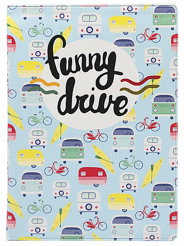 Обложка для автодокументов Kawaii Factory Funny drive, цвет: голубой. KW063-000062CA-3505 Обложка для автодокументов Kawaii Factory Funny drive, цвет: голубой. KW063-000062CA-3505Обложка для автодокументов Kawaii Factory Funny drive выполнена из качественного ПВХ. Модель оформлена оригинальным принтом. Внутри содержится блок из прозрачных файлов из мягкого пластика, которые защитят ваши документы от грязи и потертостей.