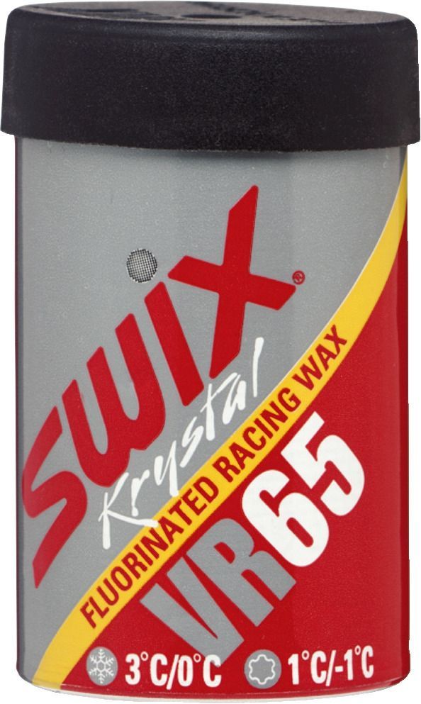 Мазь держания Swix VR65 Yellow Red Silver, 45 гKarjala Comfort NNN Мазь держания Swix VR65 Yellow Red Silver, 45 гKarjala Comfort NNNVR65 КРАСНАЯ/ЖЕЛТАЯ/СЕРЕБРЯНАЯ.УПАКОВКА 45 Г.Для влажного снега. Идеальная мазь держания для свежевыпавшего слегка мокрого снега или очень мокрого снега.Новый свежевыпавший снег0°С…+3°ССтарый снег+1°С…-1°С