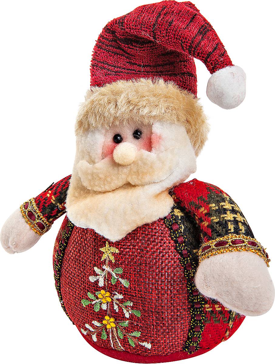 Игрушка новогодняя мягкая Mister Christmas Дед Мороз, высота 12 смPM-27-6T Игрушка новогодняя мягкая Mister Christmas Дед Мороз, высота 12 смPM-27-6TМягкая новогодняя игрушка Mister Christmas Дед Мороз, изготовленная из текстиля, прекрасно подойдет для праздничного декора дома. Изделие можно разместить в любом понравившемся вам месте. Новогодняя игрушка несет в себе волшебство и красоту праздника. Создайте в своем доме атмосферу веселья и радости, украшая дом красивыми игрушками, которые будут из года в год накапливать теплоту воспоминаний.Высота игрушки: 12 см.