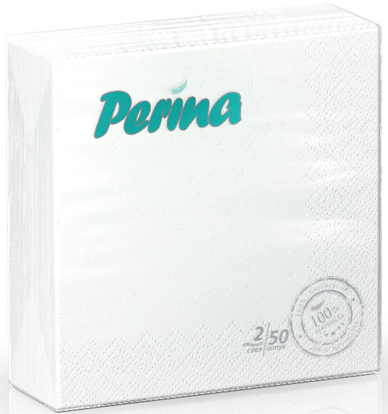 Салфетки бумажные Perina, 2-слойные, цвет: белый, 50 штPUL-000275 Салфетки бумажные Perina, 2-слойные, цвет: белый, 50 штPUL-000275Салфетки бумажные Perina, выполненные из натуральной целлюлозы, станут отличным дополнением любого праздничного стола. Они отличаются необычной мягкостью.Количество слоев: 2.