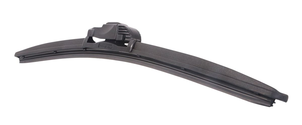 Щетка стеклоочистителя Goodyear Frameless, бескаркасная, с системой MultiClip, длина 48 см, 1 штS03301004 Щетка стеклоочистителя Goodyear Frameless, бескаркасная, с системой MultiClip, длина 48 см, 1 штS03301004Уникальная бескаркасная щетка стеклоочистителя Goodyear Frameless с системой крепления MultiClip, подходит для 95% автомобилей Российского автопарка без использования переходников. Благодаря MultiСlip установка становится легкой и доступной даже для ребенка. Морозостойкий аэродинамический спойлер обеспечивает плотное прилегание лезвия к стеклу и качественную очистку даже при высокой скорости.Каркас щетки усилен дополнительными направляющими из нержавеющей стали, которые фиксируют резинку и обеспечивают хорошую прижимную силу.Щетки имеют резиновое лезвие самого высокого класса Triple A, что гарантирует непревзойденный результат очистки стекол и долговечность их использования. Благодаря качественному резиновому лезвию щетки сохраняют превосходные чистящие свойства как в мороз (до -40 ?С), так и в жару (выдерживает до +70 ?С). Прекрасно выполняют свои функции, не оставляя полос и разводов• Cистема крепления MultiClip - простая установка без дополнительных креплений• Применимость до 95% автомобилей Российского автопарка• Морозостойкий аэродинамический спойлер• Дополнительные направляющие из нержавеющей стали• Резиновое лезвие класса Triple A • Всезенность• Антивандальная упаковка• Защита от подделки