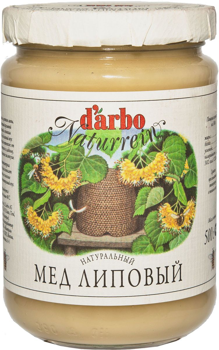 Darbo мед липовый, 500 г0120710 Darbo мед липовый, 500 г0120710Мед DARBO липовый – натуральный мед, собранный с цветков липы, который отличается удивительным вкусом и притягательным нежным ароматом.