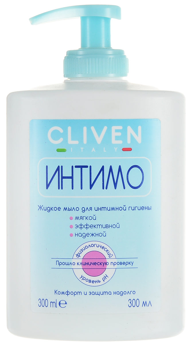 Cliven Intimo Жидкое мыло для интимной гигиены 300млSatin Hair 7 BR730MN Cliven Intimo Жидкое мыло для интимной гигиены 300млSatin Hair 7 BR730MNИмеет физиологический уровень pн, не нарушает естественную защиту интимных частей тела. Содержит молочную кислоту - вещество, вырабатываемое организмом. Содержит экстракты мальвы, алтея и ромашки, которые благодаря своим выраженным успокаивающим и смягчающим свойствам уменьшают воспаления и раздражения. Прошло клиническую проверку.