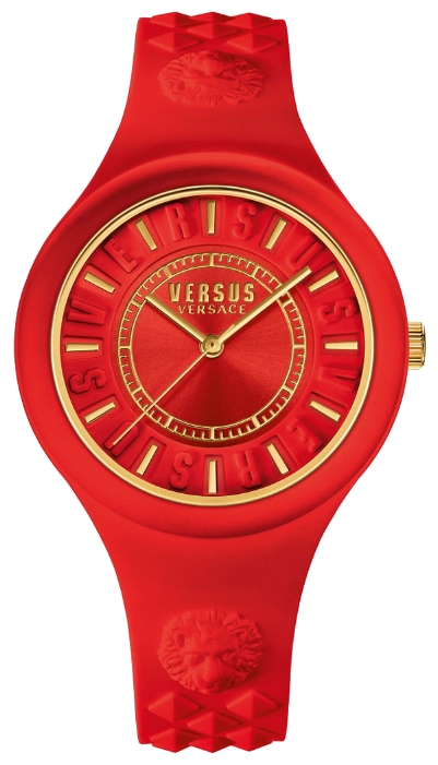 Наручные часы женские Versus Versace, цвет: красный. SOQ10 0016EQW-M710DB-1A1 Наручные часы женские Versus Versace, цвет: красный. SOQ10 0016EQW-M710DB-1A1Мех: Citizen 2035, 3-стрелочный кварц. Корпус: 39мм, пластиковое покрытие в цвет ремешка. Циферблат: цвет красный. Ремешок красный, силиконовый, объемный логотип в форме головы льва на уровне 12ч и 18. WR: 3 ATM. Силиконовая упаковка