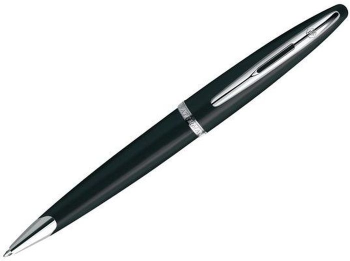 Waterman Ручка шариковая Carene Charcoal Grey St синяя корпус темно-серый сереброWAT-S0700520 Waterman Ручка шариковая Carene Charcoal Grey St синяя корпус темно-серый сереброWAT-S0700520Материал корпуса: ЛатуньПокрытие корпуса: ЛакМатериал отделки деталей корпуса: ПосеребрениеСпособ подачи стержня: Поворотный. Синие чернила М.