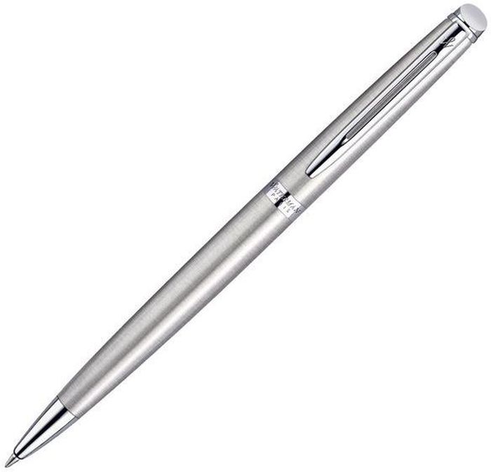 Waterman Ручка шариковая Hemisphere Essential Stainless Steel CT синяя корпус стальнойWAT-S0920470 Waterman Ручка шариковая Hemisphere Essential Stainless Steel CT синяя корпус стальнойWAT-S0920470Материал корпуса: Нержавеющая стальПокрытие корпуса: СтальМатериал отделки деталей корпуса: ХромСпособ подачи стержня: Поворотный. Синие чернила М.