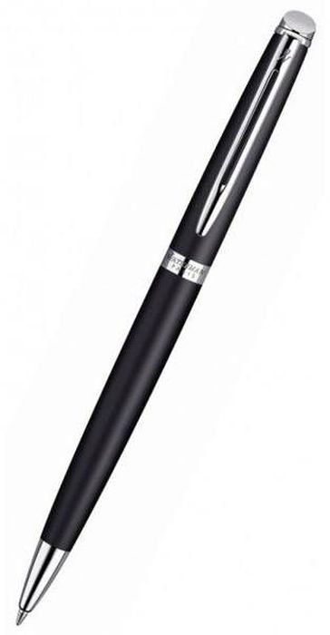 Waterman Ручка шариковая Hemisphere Matt Black CT синяя корпус стальной черныйWAT-S0920870 Waterman Ручка шариковая Hemisphere Matt Black CT синяя корпус стальной черныйWAT-S0920870Материал корпуса: Нержавеющая стальПокрытие корпуса: ЛакМатериал отделки деталей корпуса: ХромСпособ подачи стержня: Поворотный