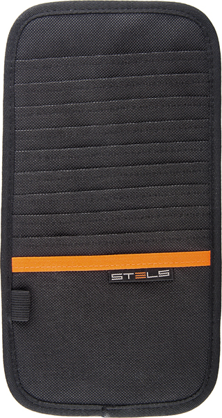 Органайзер Stels для 10 CD дисков1004900000360 Органайзер Stels для 10 CD дисков1004900000360Органайзер защищает диски от пыли и царапин, вмещает в себя 10 дисков, легко помещается в бардачке автомобиля.
