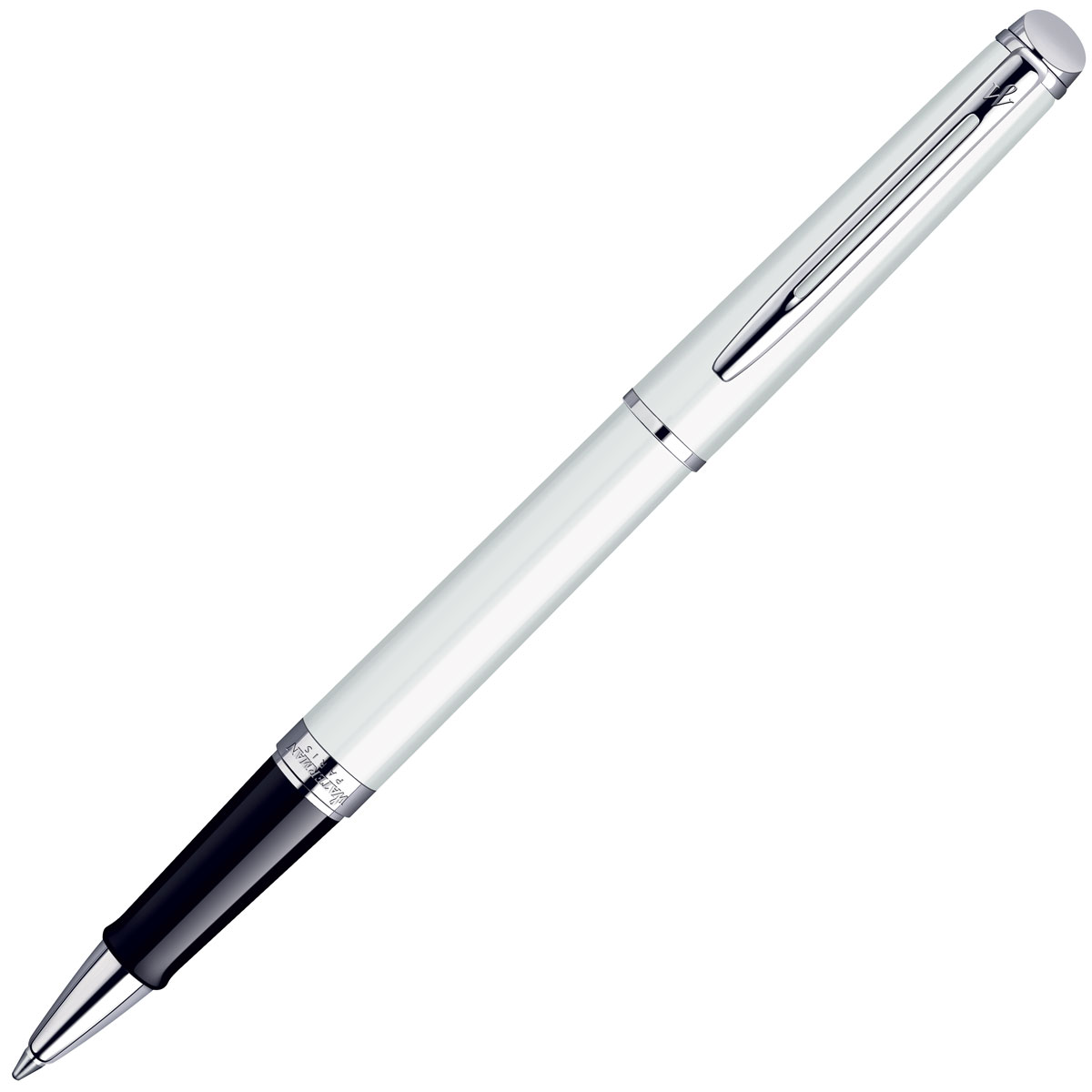 Waterman Ручка роллер Hemisphere White CT черная корпус белый сереброWAT-S0920950 Waterman Ручка роллер Hemisphere White CT черная корпус белый сереброWAT-S0920950Материал корпуса: Нержавеющая стальПокрытие корпуса: ЛакМатериал отделки деталей корпуса: ХромСпособ подачи стержня: С колпачком