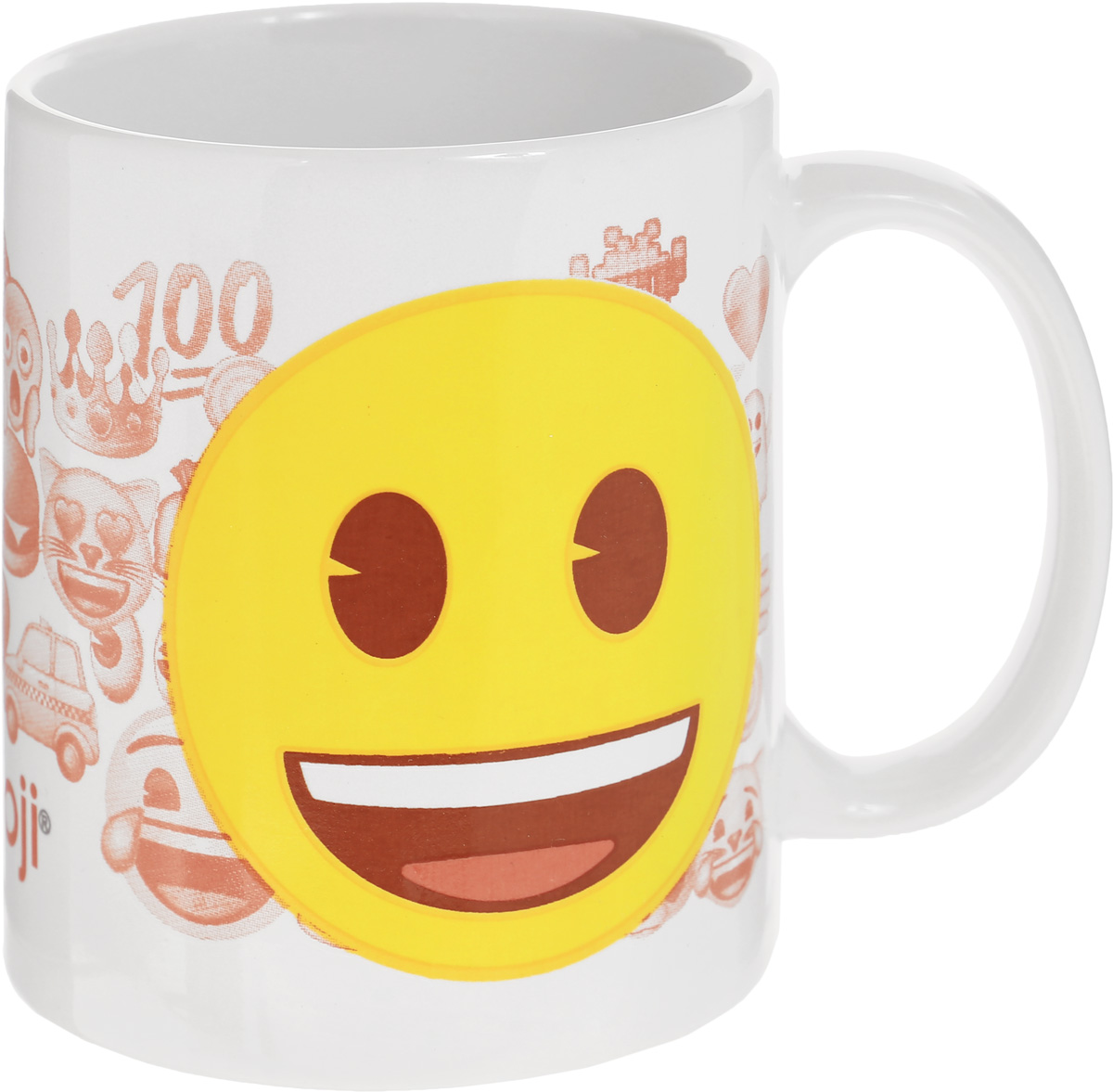 Stor Кружка детская Эмодзи 325 мл 46805115510 Stor Кружка детская Эмодзи 325 мл 46805115510Детская кружка Stor Эмодзи станет отличным подарком для вашего ребенка. Она выполнена из керамики и оформлена изображением смайликов. Кружка дополнена удобной ручкой. Такой подарок станет не только приятным, но и практичным сувениром: кружка будет незаменимым атрибутом чаепития, а оригинальное оформление кружки добавит ярких эмоций и хорошего настроения.Можно использовать в СВЧ-печи и посудомоечной машине.