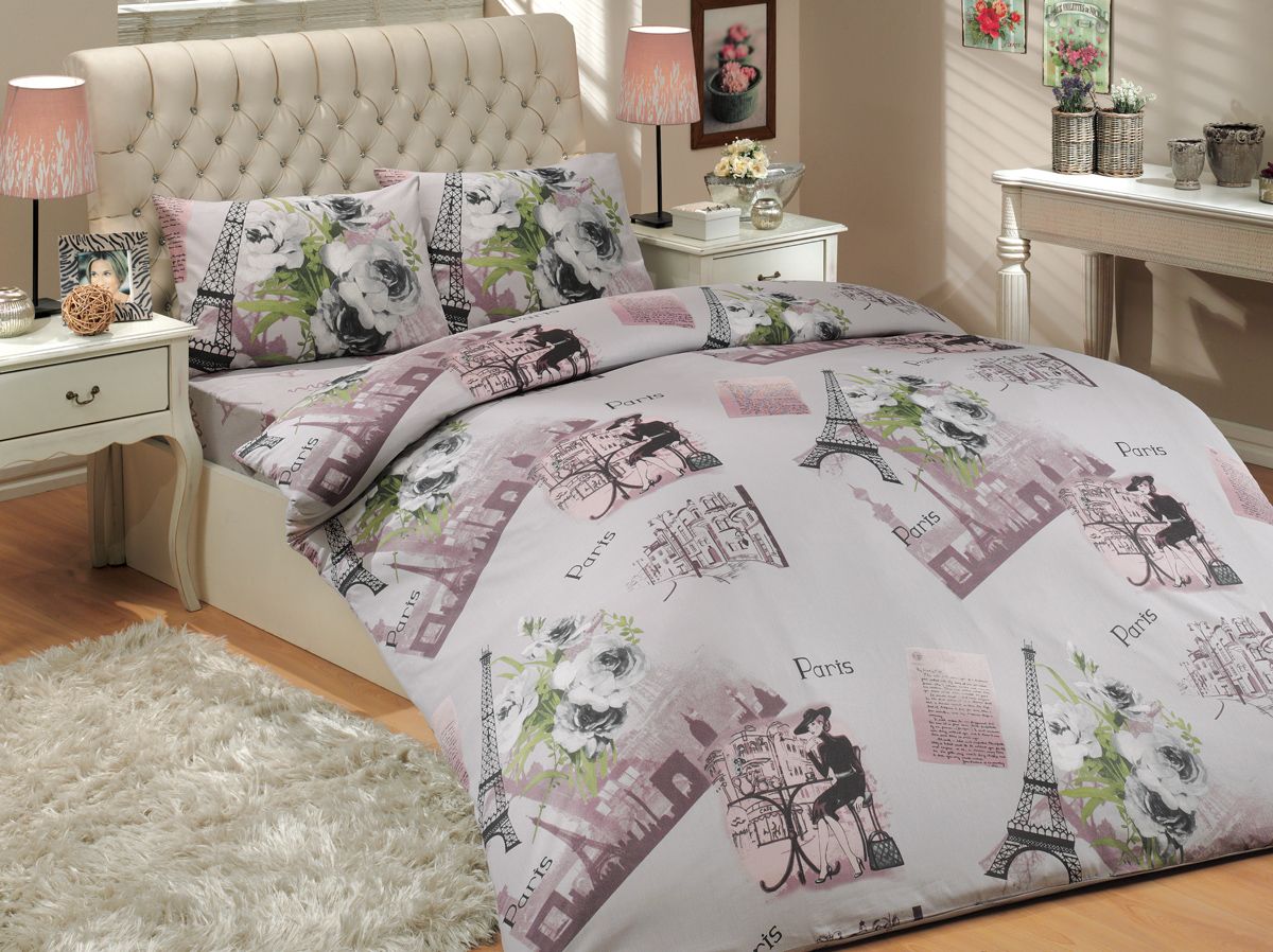 Комплект белья Hobby Home Collection Paris, 1,5-спальный, наволочка 50х70, цвет: серый391602 Комплект белья Hobby Home Collection Paris, 1,5-спальный, наволочка 50х70, цвет: серый391602Комплект постельного белья Hobby Home Collection изготовлен из высококачественного ранфорса (100% натурального хлопка). Ранфорс по своим техническим и тактильным свойствам значительно лучше бязи, практичнее льна и служит более недорогой альтернативой сатину. Ткань подстраивается под температуру воздуха: зимой на таком белье тепло, а летом прохладно. Белье легко стирается, обладает высокой гигроскопичностью и воздухопроницаемостью. Оно является достаточно прочным и стойким к деформациям, поэтому способно выдержать многочисленные циклы стирки. При этом на протяжении всего срока службы белье сохраняет мягкость и легкость. Стильный продукт с оригинальными дизайнами станет отличным выбором для людей, стремящихся всегда быть в центре внимания.