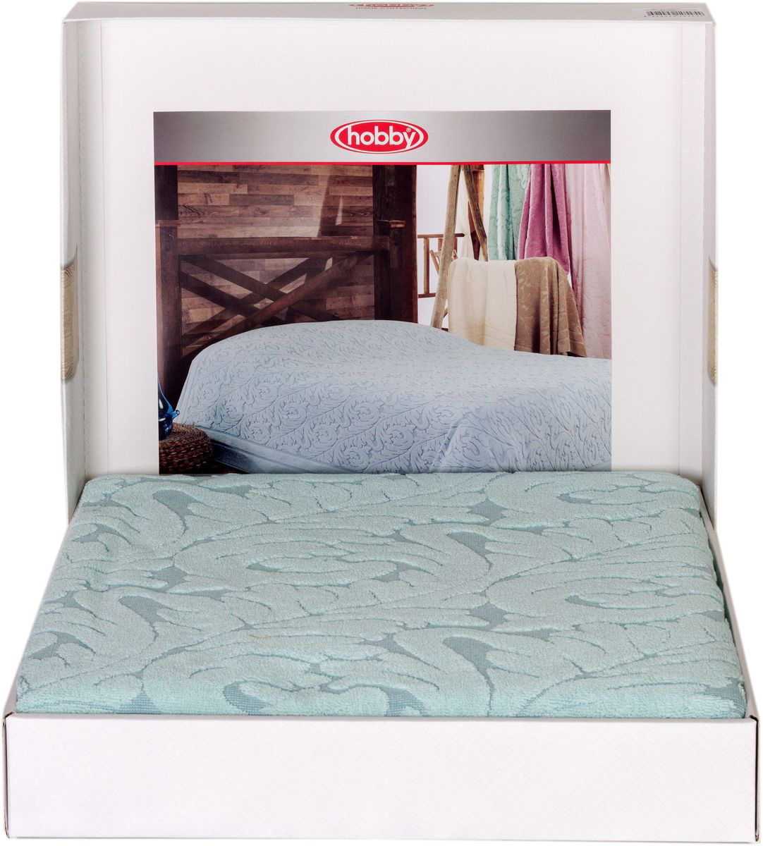 Покрывало Hobby Home Collection Sultan, цвет: ментоловый, 200 х 220 смU210DF Покрывало Hobby Home Collection Sultan, цвет: ментоловый, 200 х 220 смU210DFШикарное покрывало Hobby Home Collection Sultan изготовлено из 100% хлопка высшей категории. Оно обладает замечательными дышащими свойствами и будет хорошо смотреться как на диване, так и на большой кровати. Данное покрывало можно также использовать в качестве одеяла.