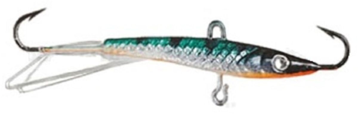 Балансир Finnex. Swarovski, длина 10 см, вес 21 г. BLS-10-MST4271825 Балансир Finnex. Swarovski, длина 10 см, вес 21 г. BLS-10-MST4271825Балансир Finnex. Swarovski удлиненной формы с игрой широкого радиуса и наклонами на поворотах, предназначен для ловли на мелководье и в стоячей воде, в основном для ловли окуня. Форма этого балансира напоминает мелкую рыбку. Балансир оснащен глазком из кристалла Swarovski, что делает его более заметным, что позволяет привлечь рыбу с более дальнего расстояния.
