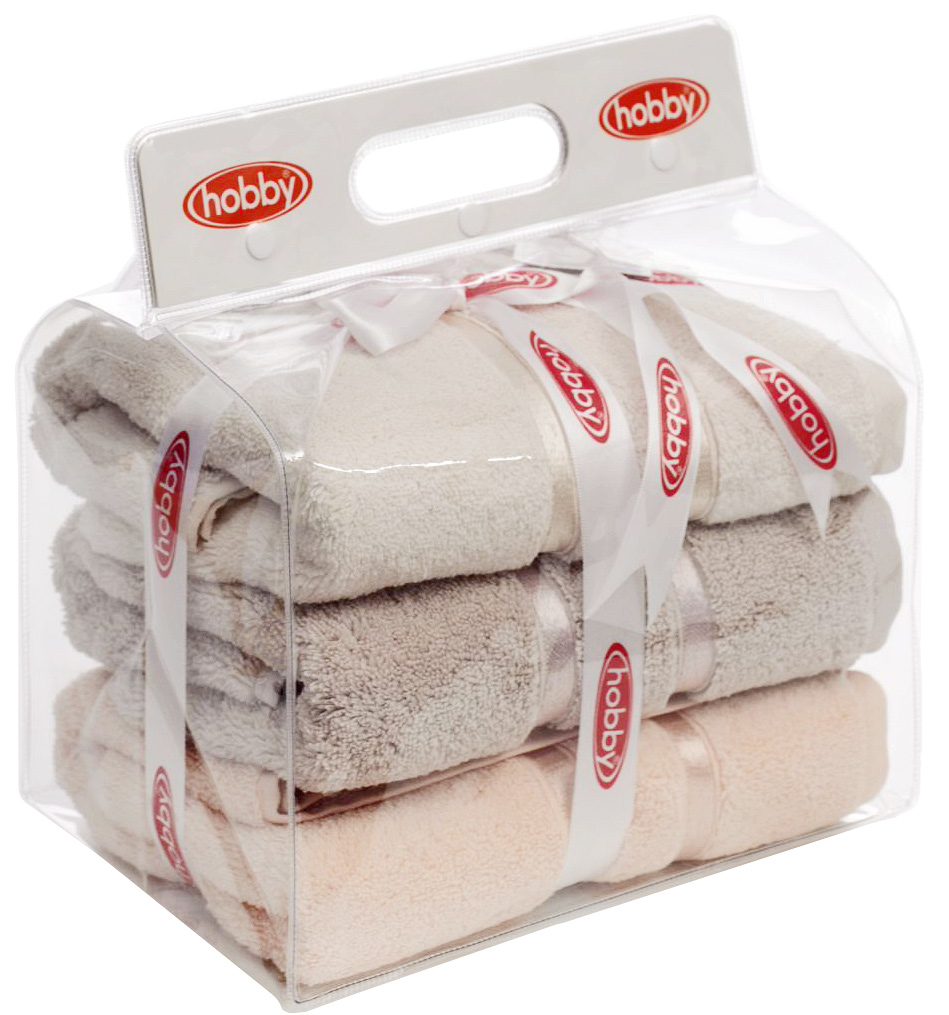 Полотенце махровое Hobby Home Collection Dolce, цвет: светло-желтый, светло-лиловый, персик, 50х90 см, 3 штBH-UN0502( R) Полотенце махровое Hobby Home Collection Dolce, цвет: светло-желтый, светло-лиловый, персик, 50х90 см, 3 штBH-UN0502( R)Полотенца марки Хобби уникальны и разрабатываются эксклюзивно для данной марки. При создании коллекции используются самые высокотехнологичные ткацкие приемы. Дизайнеры марки украшают вещи изысканным декором. Коллекция линии соответствует актуальным тенденциям, диктуемым мировыми подиумами и модой в области домашнего текстиля.