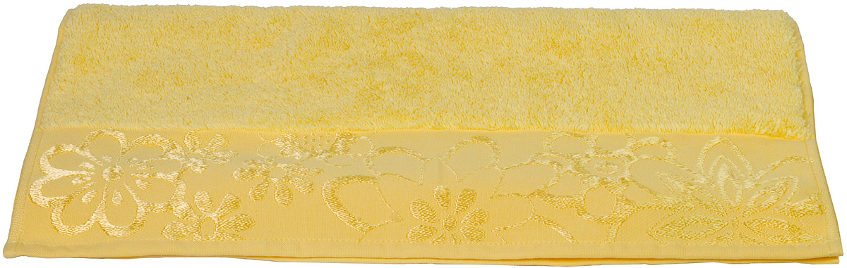 Полотенце Hobby Home Collection Dora, цвет: желтый, 100 х 150 смRSP-202S Полотенце Hobby Home Collection Dora, цвет: желтый, 100 х 150 смRSP-202SПолотенце Hobby Home Collection Dora выполнено из 100% хлопка. Изделие отлично впитывает влагу, быстро сохнет, сохраняет яркость цвета и не теряет форму даже после многократных стирок. Такое полотенце очень практично и неприхотливо в уходе. А простой, но стильный дизайн полотенца позволит ему вписаться даже в классический интерьер ванной комнаты.