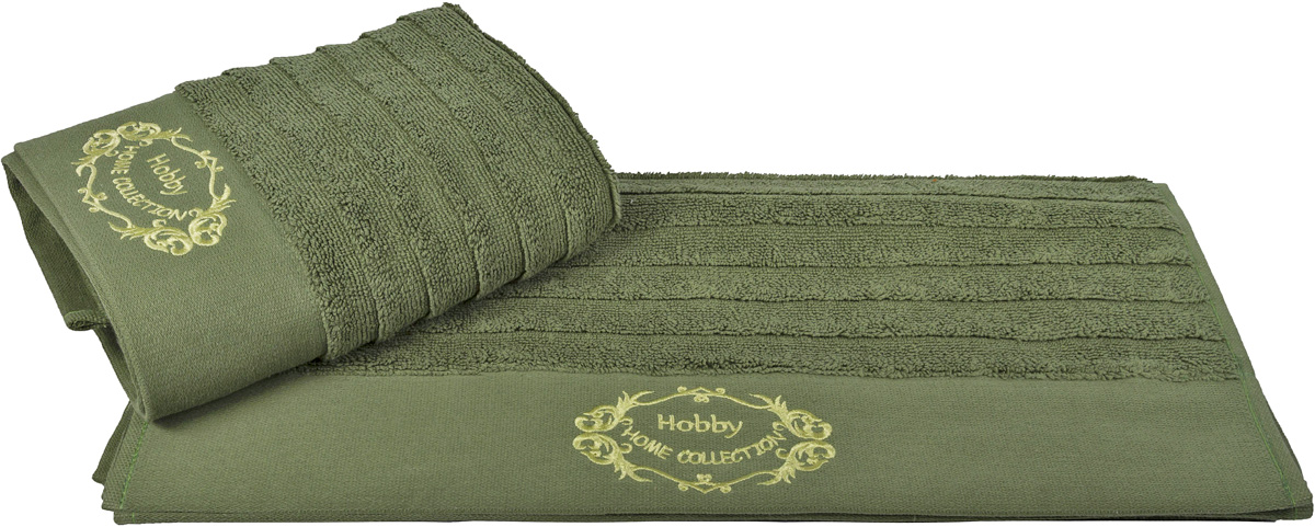Полотенце Hobby Home Collection Zafira, цвет: оливковый, 70 х 140 см531-105 Полотенце Hobby Home Collection Zafira, цвет: оливковый, 70 х 140 см531-105Полотенце Hobby Home Collection Zafira выполнено из 100% хлопка. Изделие отлично впитывает влагу, быстро сохнет, сохраняет яркость цвета и не теряет форму даже после многократных стирок. Такое полотенце очень практично и неприхотливо в уходе. А простой, но стильный дизайн полотенца позволит ему вписаться даже в классический интерьер ванной комнаты.