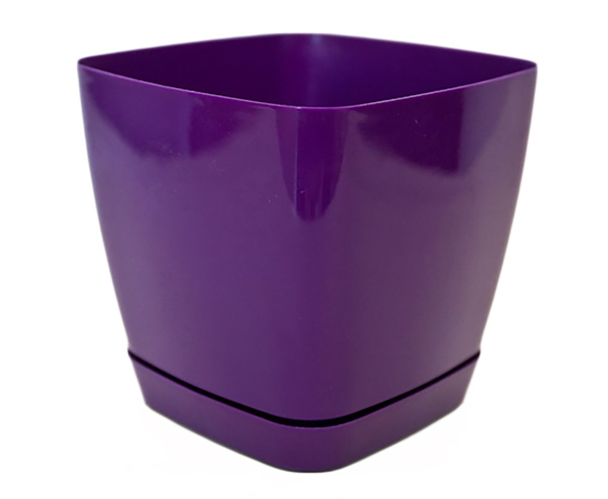 Горшок для цветов Form-Plastic Тоскана, с поддоном, цвет: фиолетовый, 1,7 л531-321 Горшок для цветов Form-Plastic Тоскана, с поддоном, цвет: фиолетовый, 1,7 л531-321При производстве серии Тоскана поверхность горшков приобретает приятный глянцевый отлив. Особая форма поддона продолжает минималистичный дизайн горшка, а специальные крепежи обеспечивают его надежное крепление.Горшок предназначен для выращивания цветов, растений и трав. Он порадует вас функциональностью, а также украсит интерьер помещения.Объем: 1,7 л.