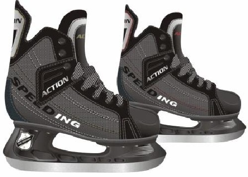 Коньки хоккейные Action, цвет: серый. PW-216DN. Размер 38Atemi Force 3.0 2012 Black-Gray Коньки хоккейные Action, цвет: серый. PW-216DN. Размер 38Atemi Force 3.0 2012 Black-GrayХоккейные коньки торговой марки Action предназначены для игры в хоккей с шайбой или в хоккей с мячом. Наружная конструкция конька выполнена из нейлона и поливинилхлорида. Непокрытый, не требующий ухода мыс из пластика. Стойка лезвия - пластик.Удобный суппорт голеностопа. Лезвие изготовлено из нержавеющей стали со специальным покрытием, придающим дополнительную прочность.