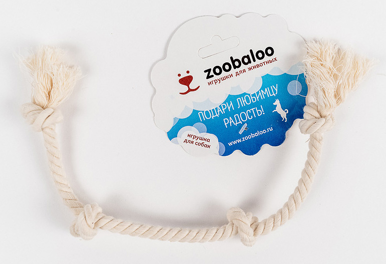 Грейфер для собак Zoobaloo, длина 28 см. 41427754633_серый Грейфер для собак Zoobaloo, длина 28 см. 41427754633_серыйКлассическая игрушка для собак Zoobaloo изготовлена из хлопка высшего качества. Натуральная веревка помогает очистить зубы собаки от налета и зубного камня и поддерживать гигиену полости рта. Ее можно жевать, бросать и приносить. Море радости и азарта обеспечено!